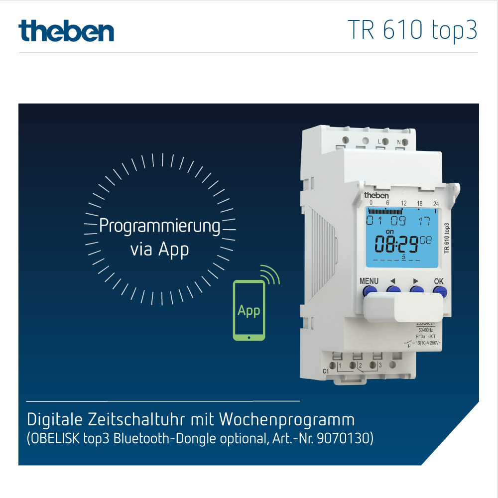 TR 610 top3 "Refurbished", App-Programmierung