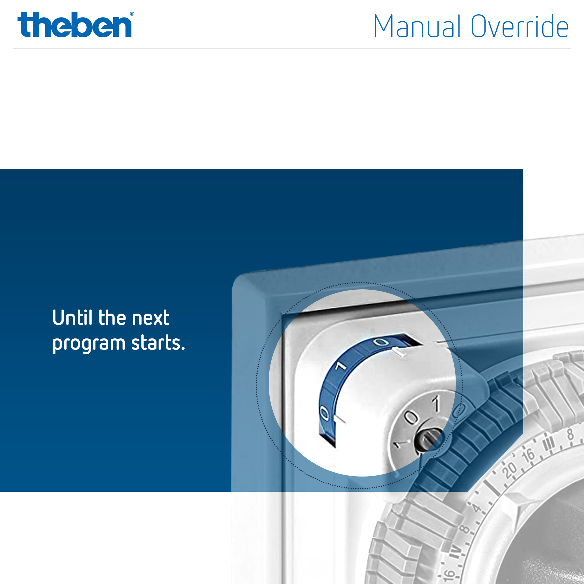 theben-timer Erläuterung Schaltrad