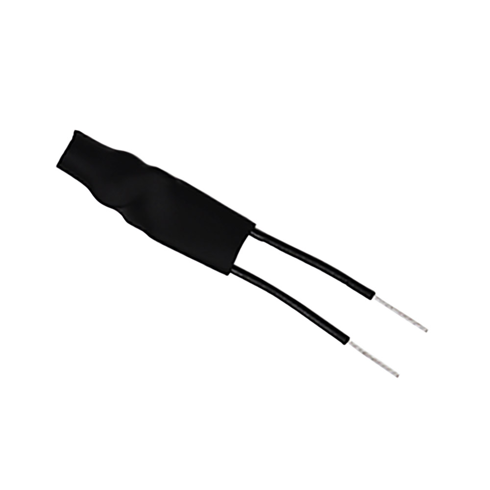 Kompaktes Kompensationsmodul mit zwei schwarzen Anschlussleitungen